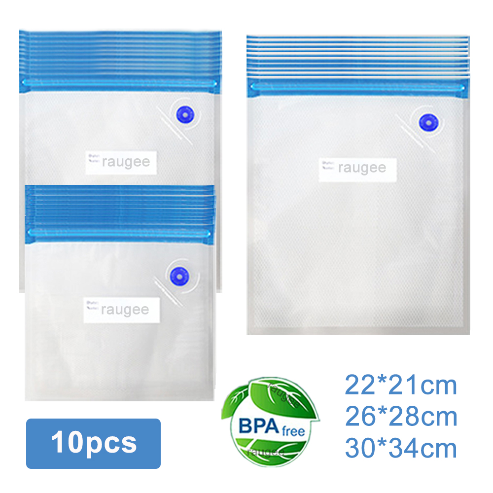 Food Storage Method - 진공 가방 재사용 가능한 식품 진공