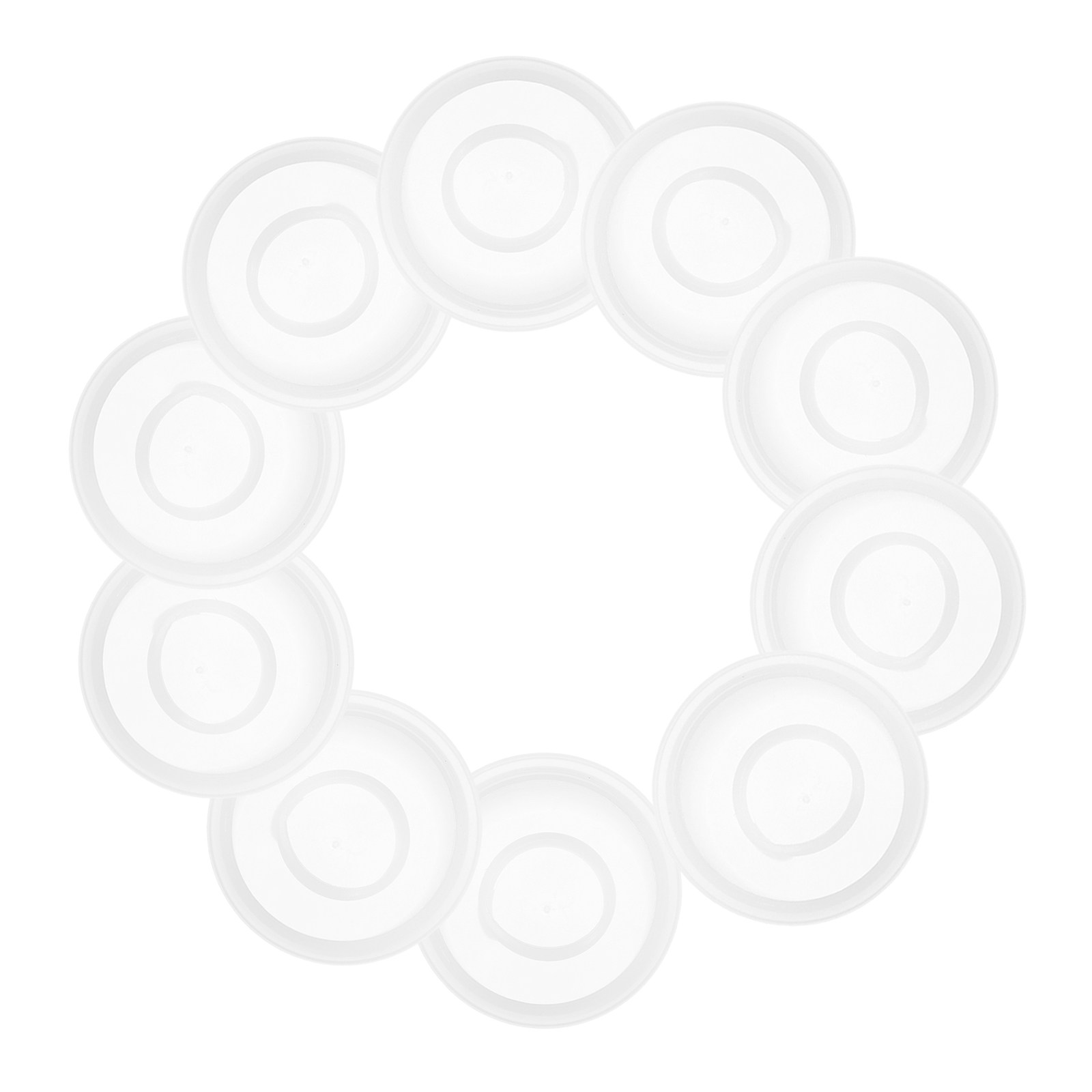 Food Storage Lid - 10개 플라스틱 화학물질 저장 버킷 뚜껑