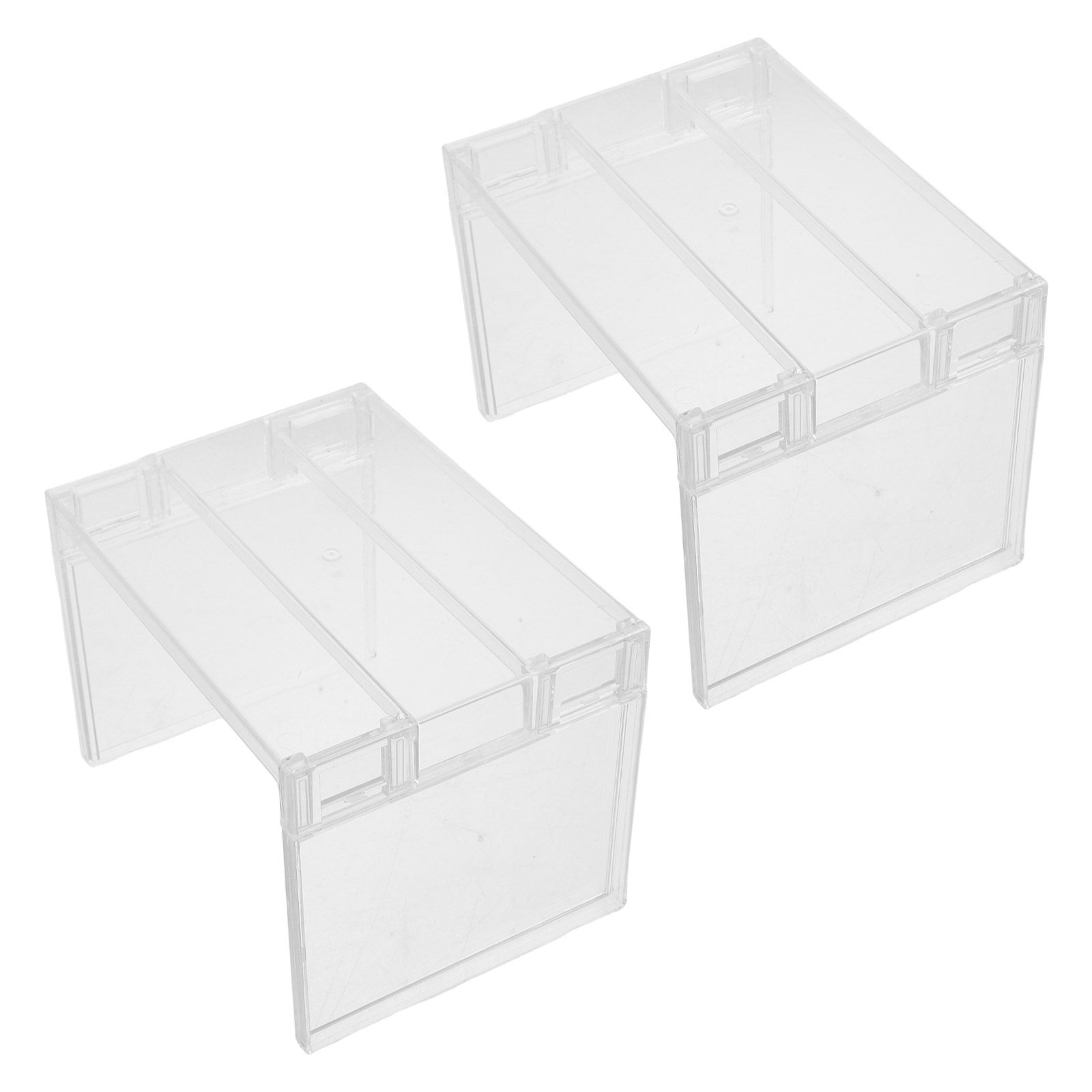 Food Storage Rack For Kitchen - 2개 세트 냉장고 정리 선반 투명