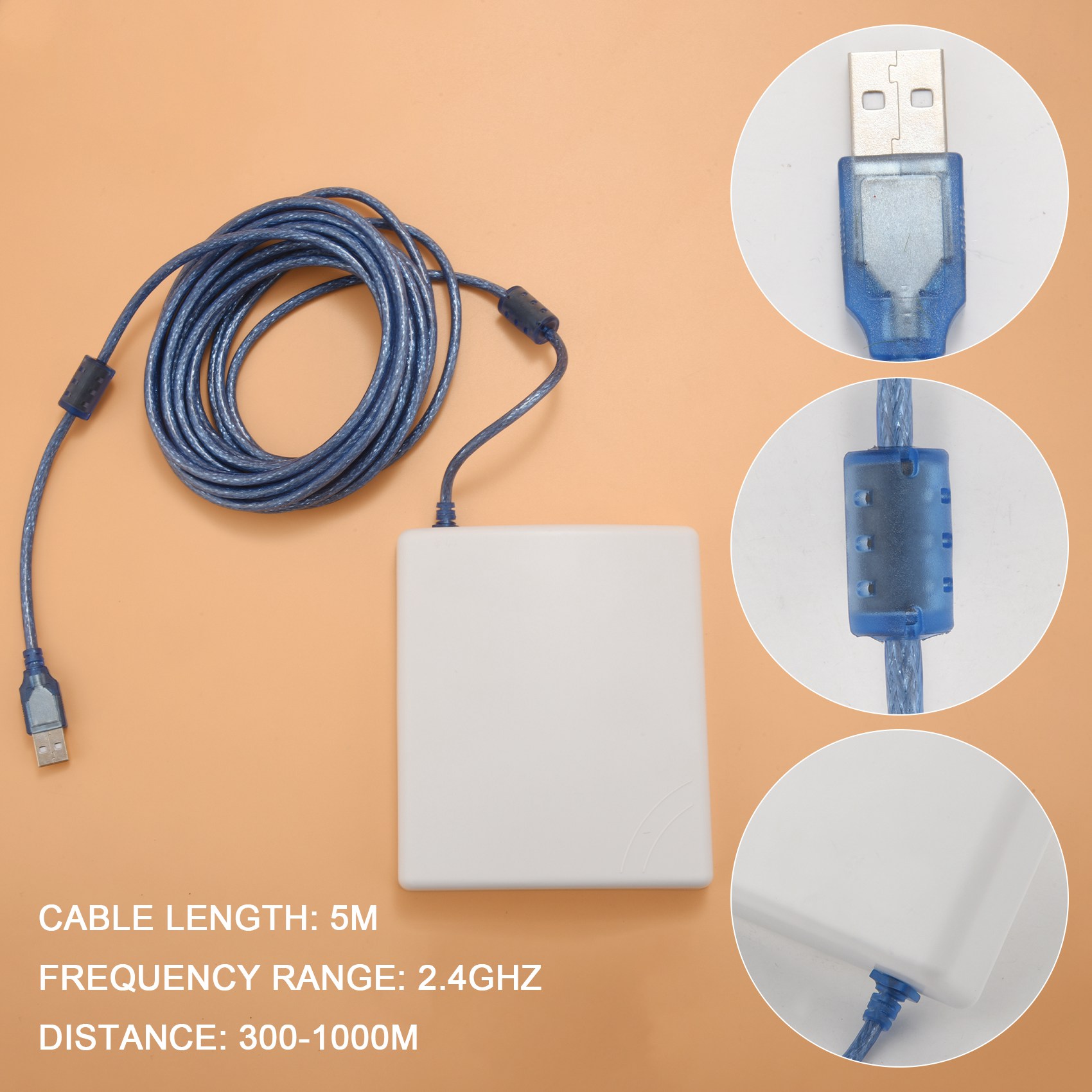 Food Storage The Range - A04R-150Mbps 고출력 14DBi 안테나 5M 케이블