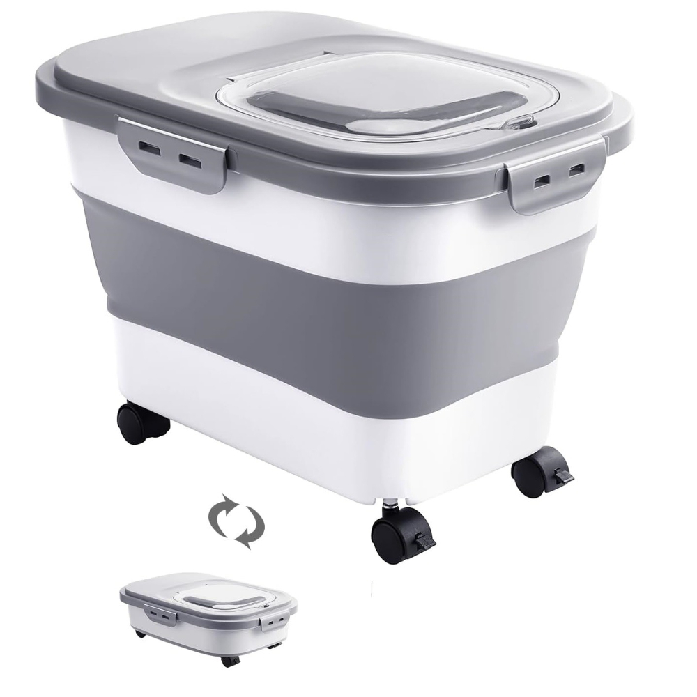 Dog Food Storage Xl - 대용량 고양이 개 사료 보관 용기