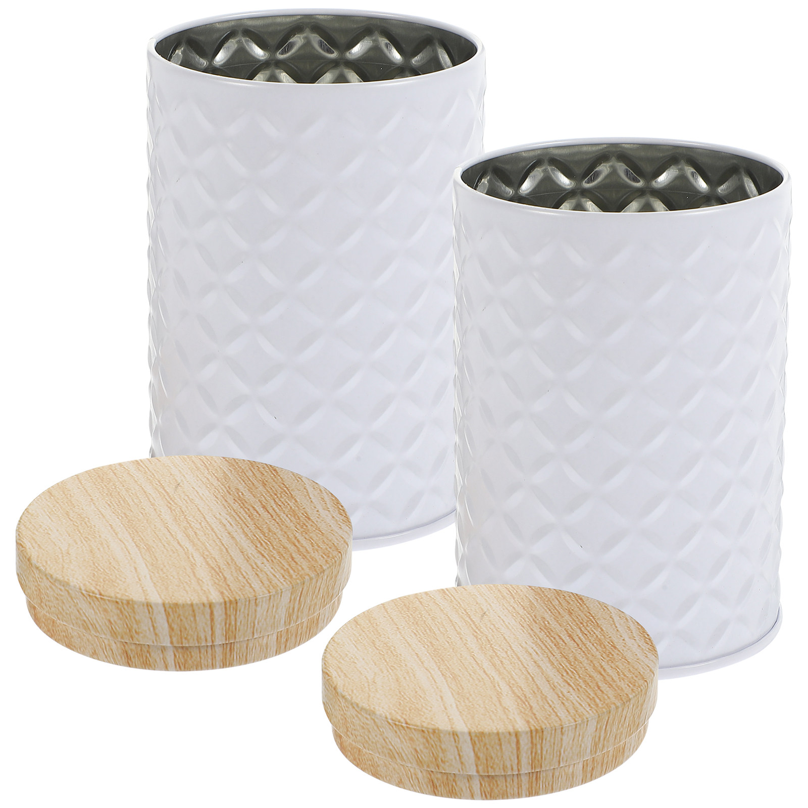 Food Storage Lid - 2Pcs 식품 등급 주석판 보관 용기(흘림