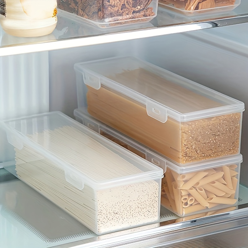 Food Storage Food Safety - 대용량 투명 플라스틱 냉장고 보관함, 식품