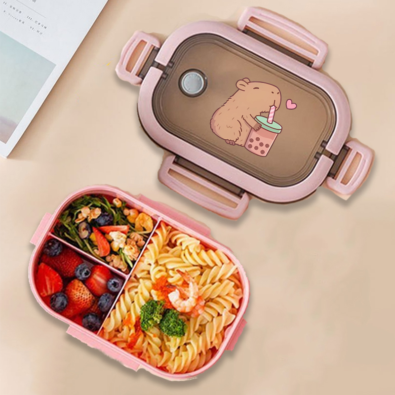 Food Storage Method - Capybara 도시락 상자 애니메이션 동물 인쇄