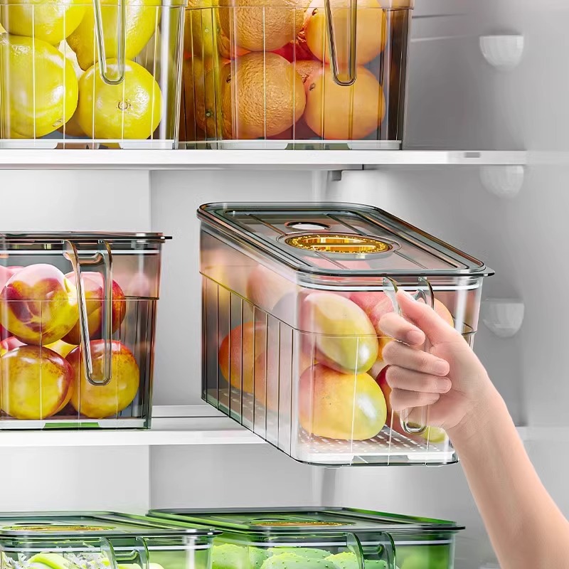 Food Storage Method - 냉장고 정리 보관함, 계란, 과일 및