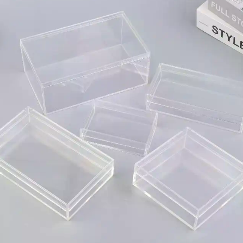 Food Storage Plant - 새로운 두꺼운 직사각형 아크릴 보관함 높은