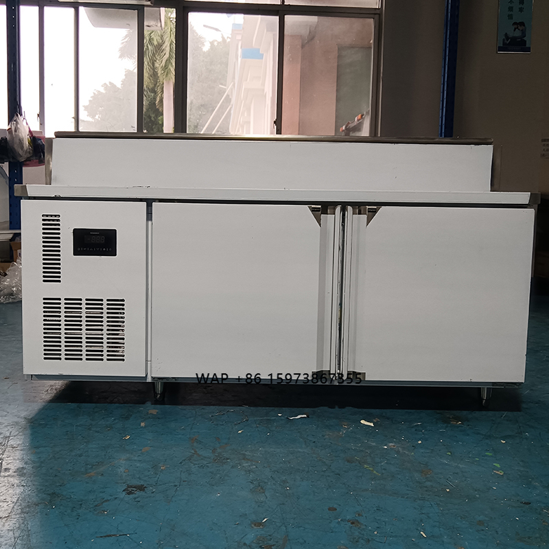 Food Storage In Cooler - 0~10℃ 저온 상업용 빌트인 2도어 피자