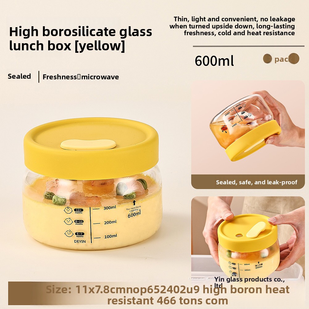 Food Storage Method - 유리 식품 보관 용기 밀폐 누출