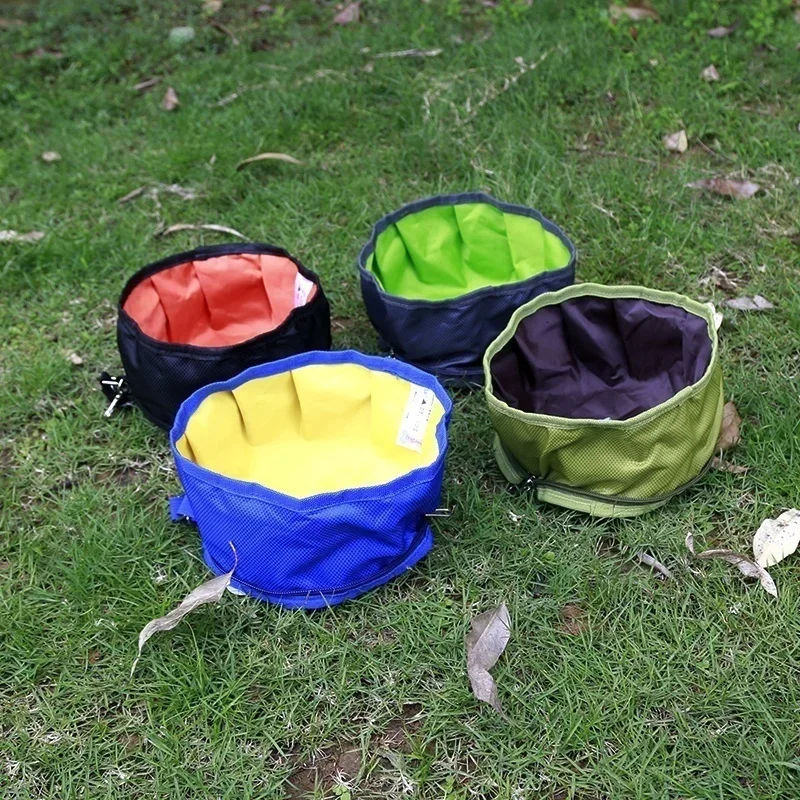 Dog Food Storage Xl - 대용량 접이식 강아지 식수 용기, 식품