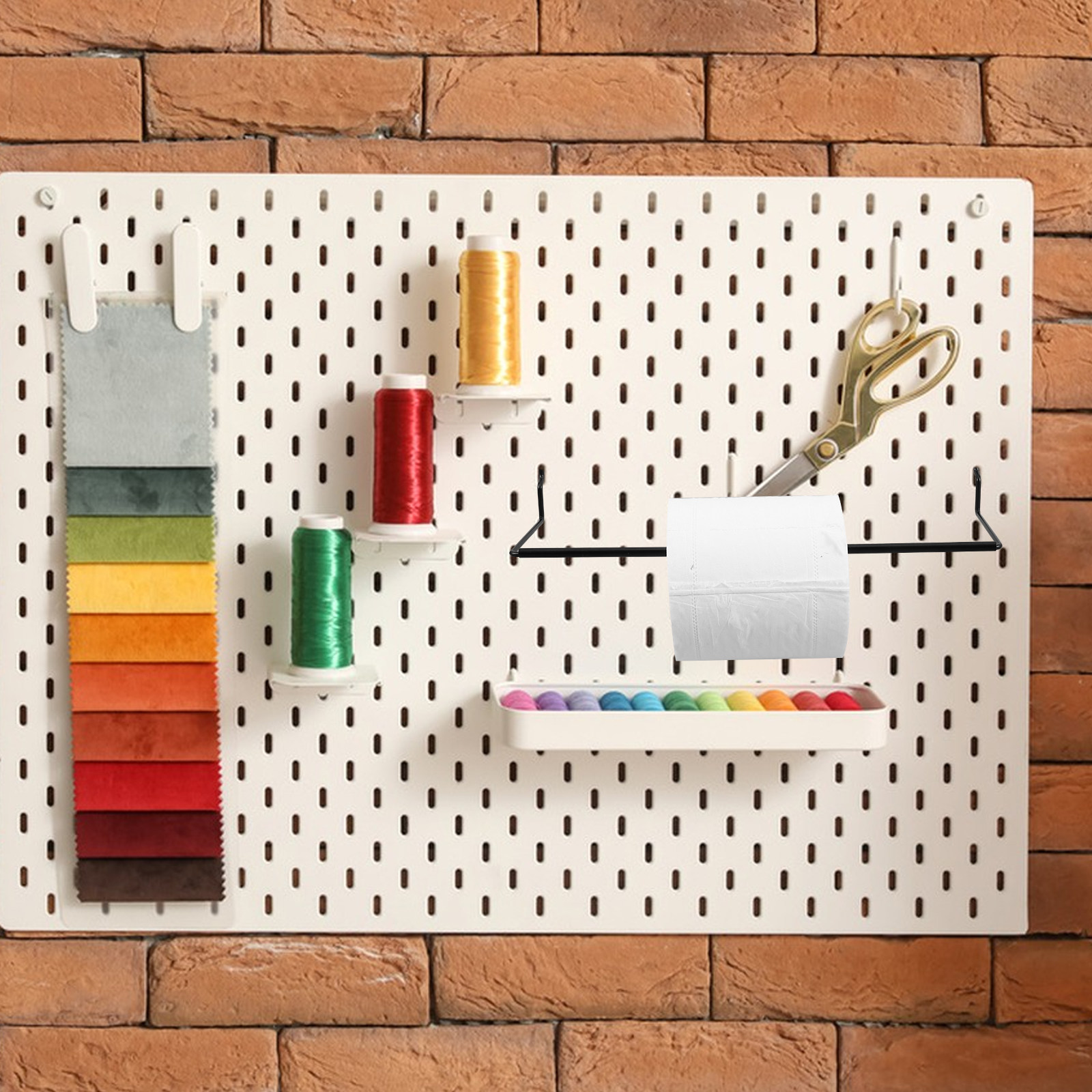 메탈 페그보드 주방 수건 걸이 종이 롤 랙 욕실 수납  - Food Storage Rack For Kitchen 리뷰 및 가격