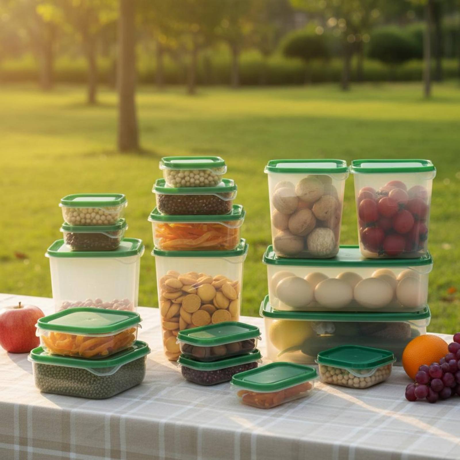 17개 냉장고 보관함 세트, 새지 않는 플라스틱 음식  - Food Storage Lid 리뷰 및 가격