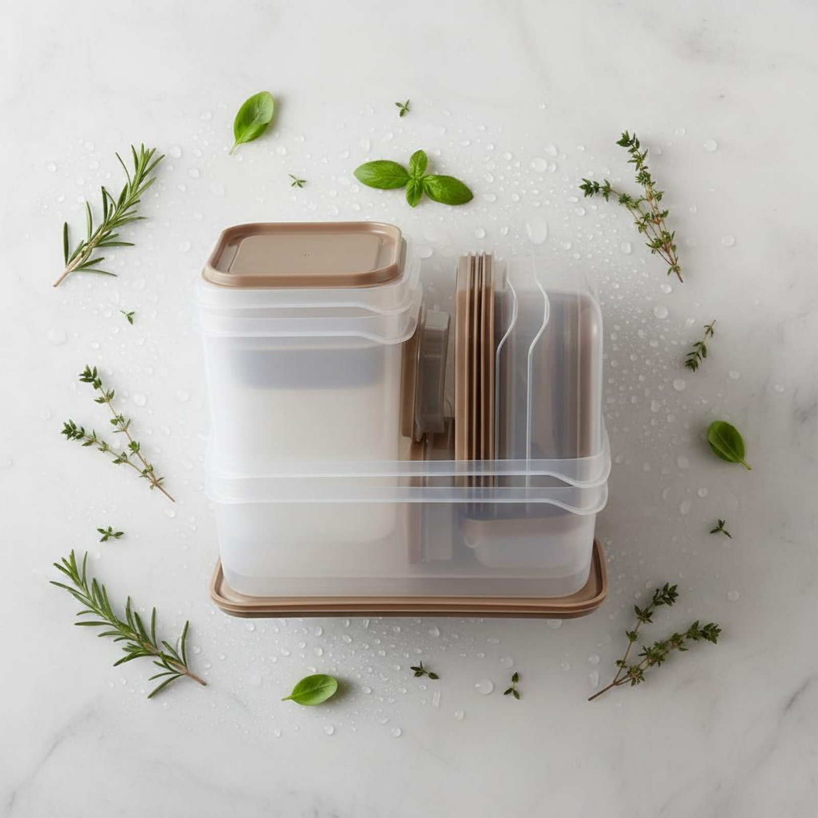17개 냉장고 보관함 세트, 새지 않는 플라스틱 음식  - Food Storage Lid 리뷰 및 가격