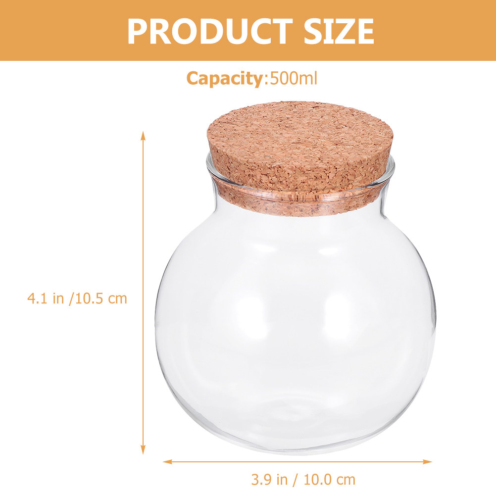 고품질 유리 용기, 원목 뚜껑 및 코르크 밀봉으로 공기 - Food Storage Jars With Wooden Lids 리뷰 및 가격