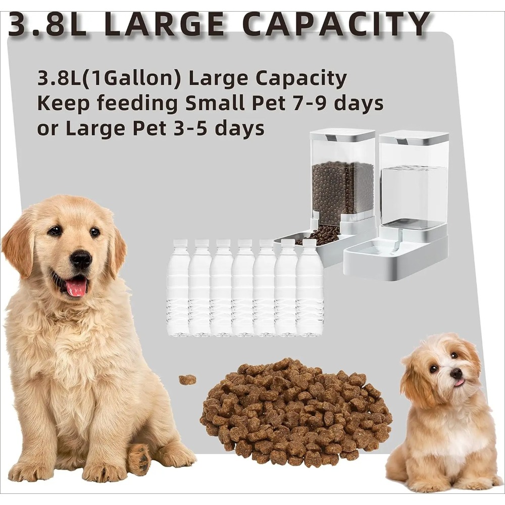 애완동물 피더 및 술꾼 대용량 식품 보관 디펜서 용기, - Dog Food Storage Xl 리뷰 및 가격