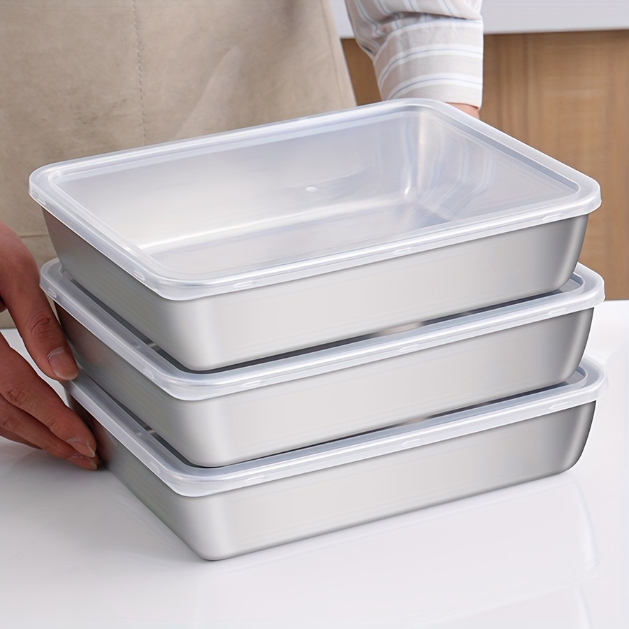2피스 스테인리스 스틸 식품 보관 용기 세트(뚜껑 없음 - Food Storage Without Pantry 리뷰 및 가격