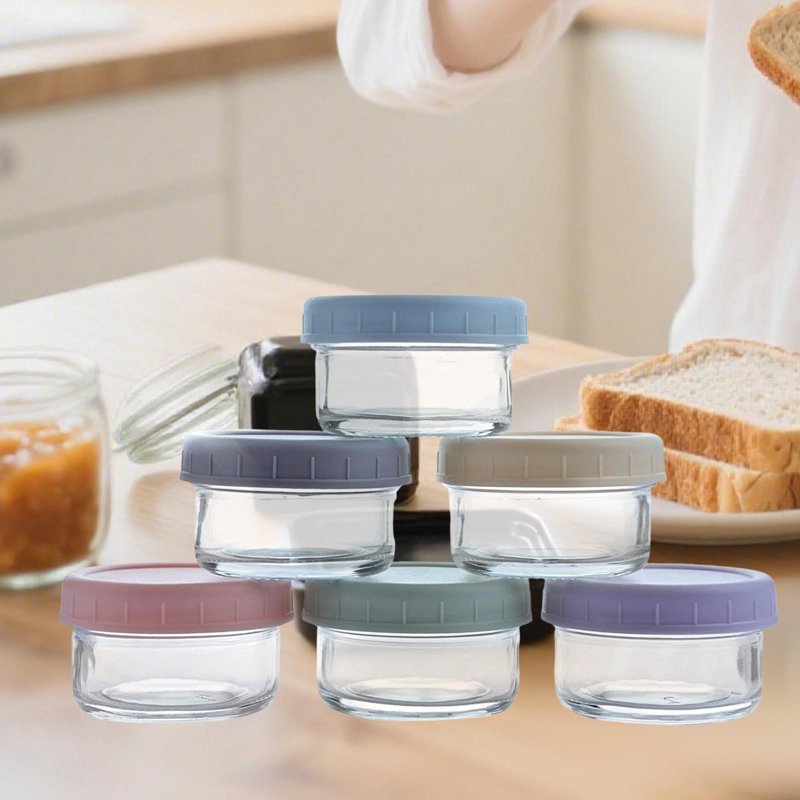 미니 유리병, 새지 않는 뚜껑 포함, 주방 향신료, 소 - Food Storage Set Glass 리뷰 및 가격