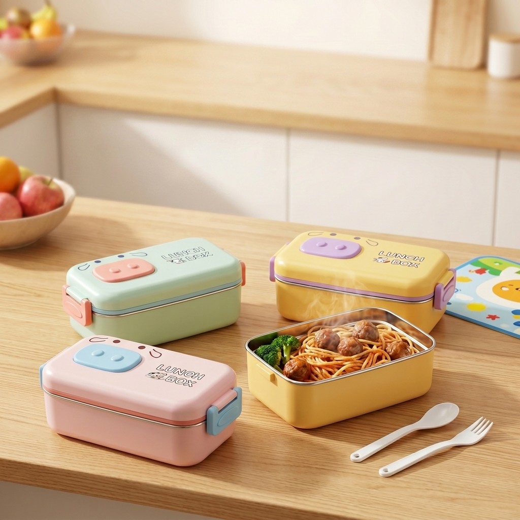 304 스테인리스 스틸 도시락, 누수 방지, 칸막이형, - Food Storage Quart 리뷰 및 가격