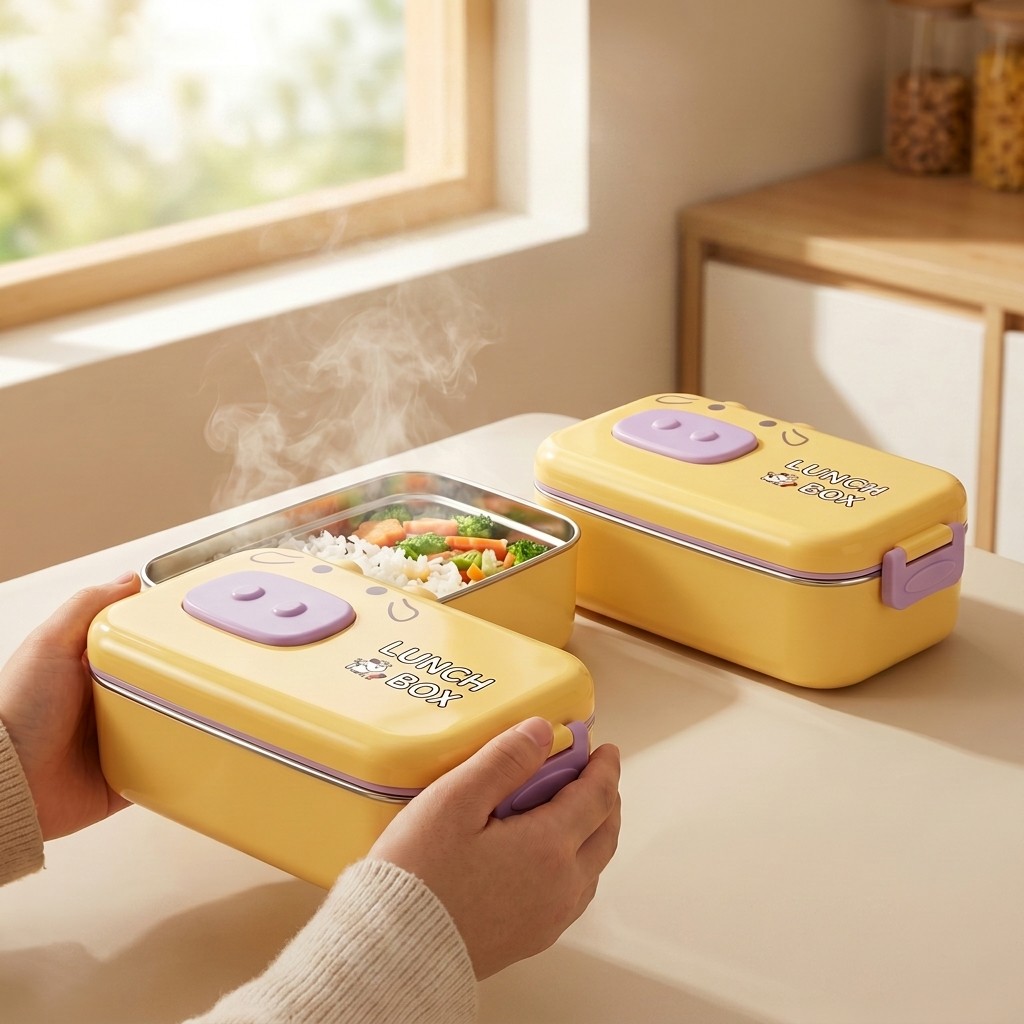 304 스테인리스 스틸 도시락, 누수 방지, 칸막이형, - Food Storage Quart 리뷰 및 가격
