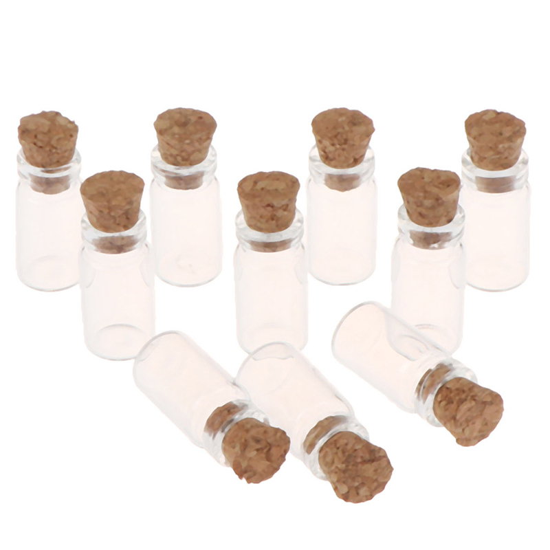 10Pcs 1:12 인형 집 미니어처 유리 항아리 모델 - Food Storage Jars With Wooden Lids 리뷰 및 가격