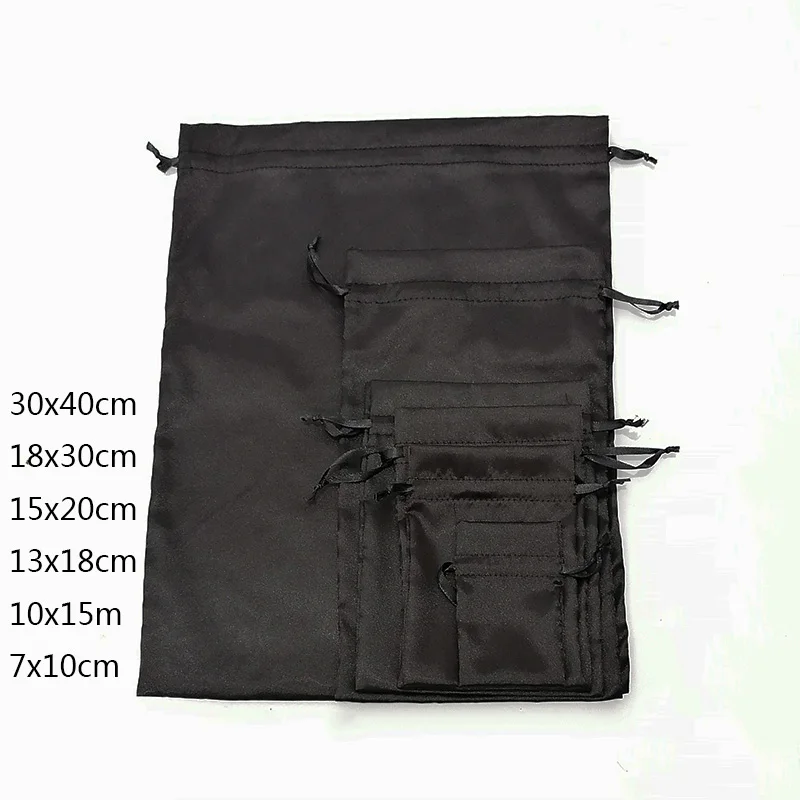 10PCS 맞춤형 새틴 익스텐션 헤어 가방 고급품 실크 - Food Storage Plant 리뷰 및 가격