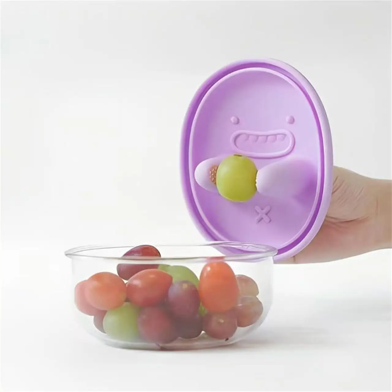 핸즈프리 스낵 박스, 부스러기 없는 스낵 보관함, 만화 - Food Storage Method 리뷰 및 가격