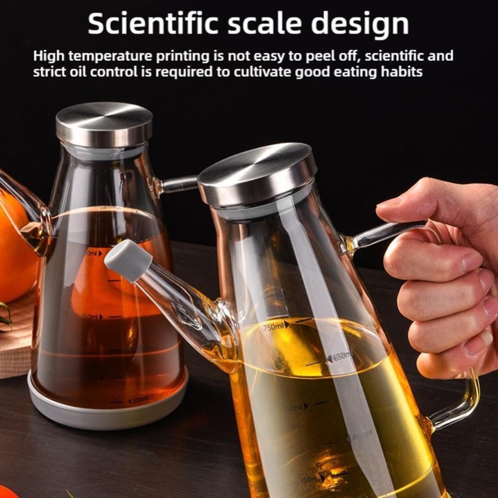새로운 식품 등급 오일 디스펜서 병 누출 방지 600/ - Food Storage Glass Containers Large 리뷰 및 가격