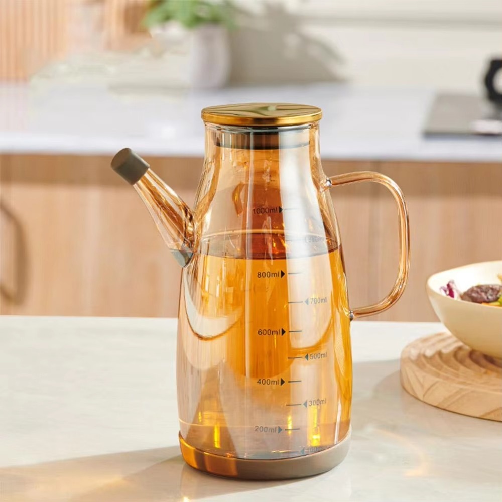새로운 식품 등급 오일 디스펜서 병 누출 방지 600/ - Food Storage Glass Containers Large 리뷰 및 가격