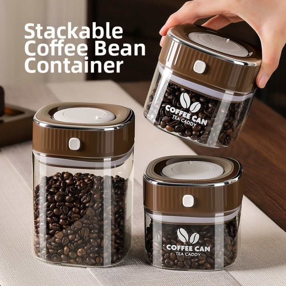 유리 커피콩 용기 날짜 기록 방습 식품 보관함 투명한  - Food Storage Glass Containers Large 리뷰 및 가격