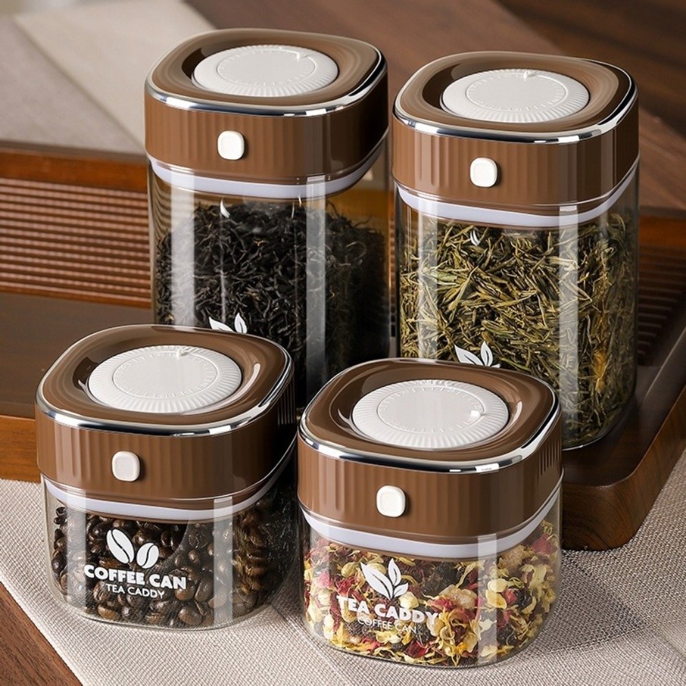 유리 커피콩 용기 날짜 기록 방습 식품 보관함 투명한  - Food Storage Glass Containers Large 리뷰 및 가격