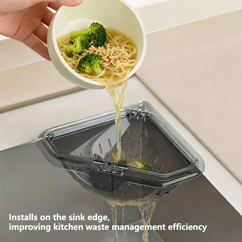자석식 삼각형 싱크대 배수구 바구니 주방 싱크대 필터  - Food Storage Rack For Kitchen 리뷰 및 가격