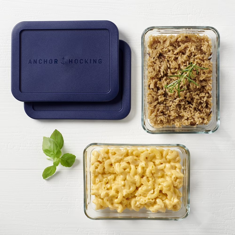 유리 식품 보관 용기(뚜껑 포함), 3컵 직사각형, 2 - Food Storage Set Glass 리뷰 및 가격