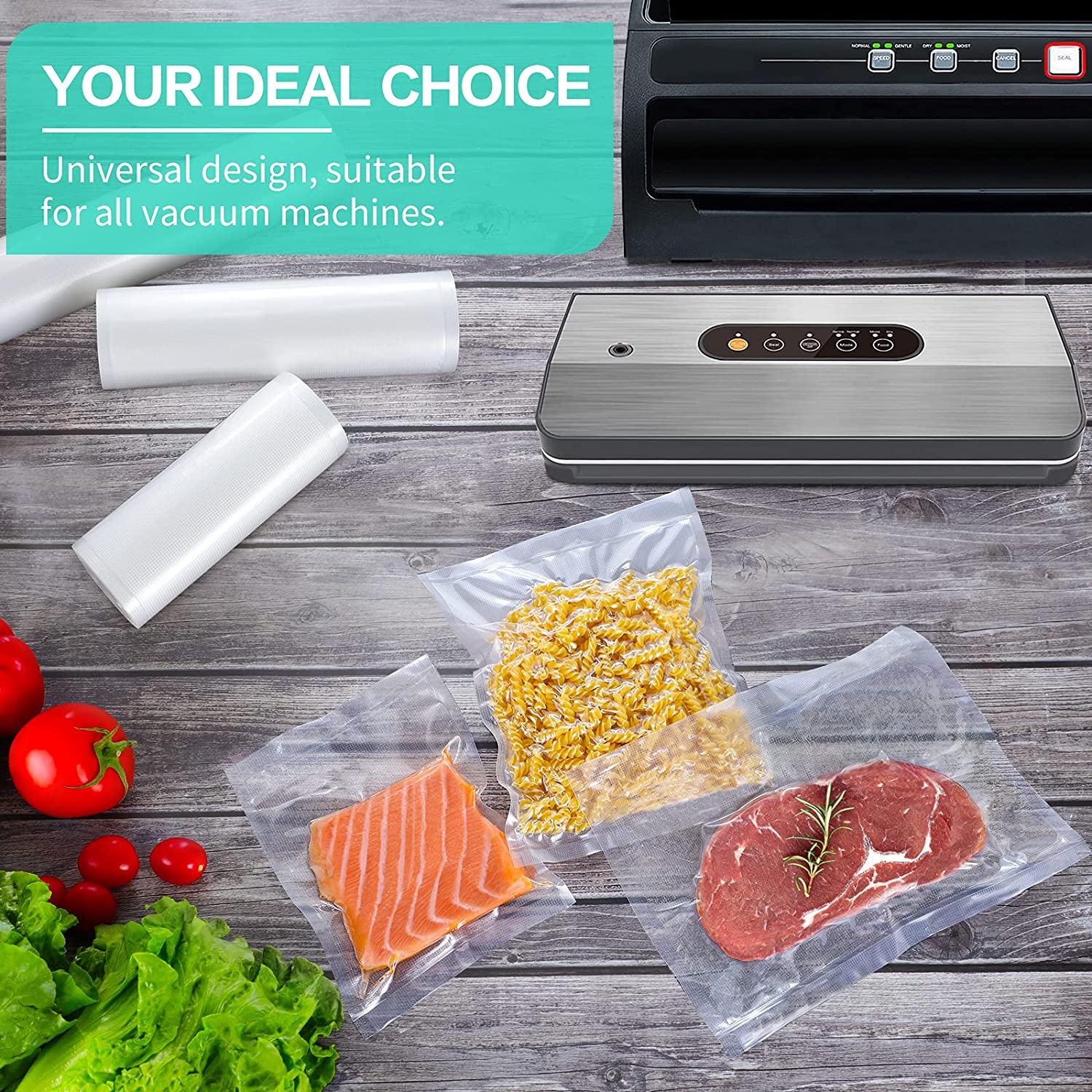 진공 식품 포장용 주방 가방 진공 밀봉 가방 수비드 보 - Food Storage Method 리뷰 및 가격