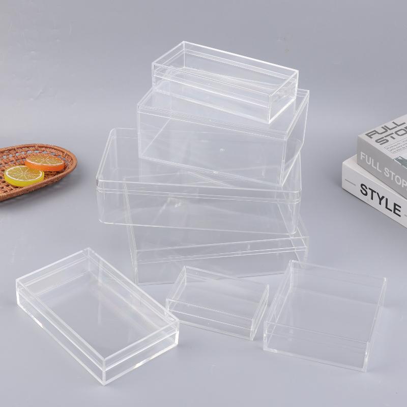 두꺼운 직사각형 아크릴 보관함 높은 투명도 식품 선물  - Food Storage Plant 리뷰 및 가격