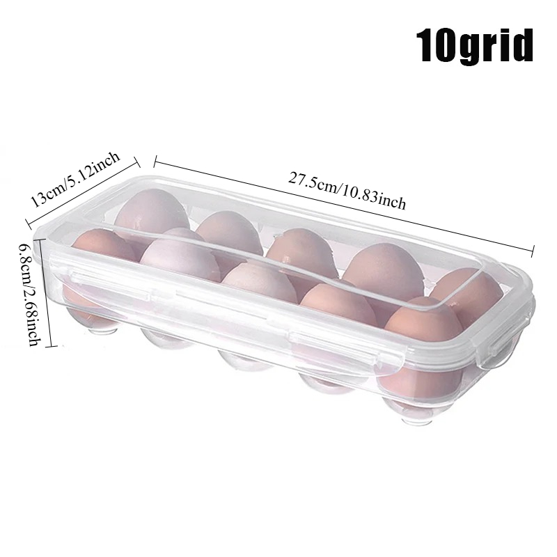 10/18/34 그리드 주방 냉장고 용 휴대용 계란 보 - Food Storage Rack For Kitchen 리뷰 및 가격