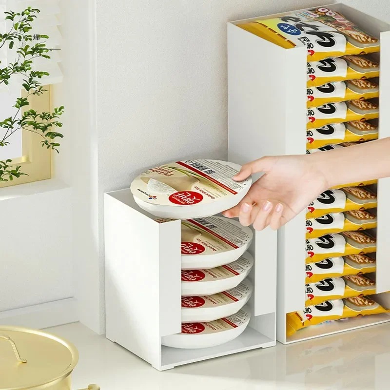 다용도 인스턴트 라면 보관함 주방 정리함 라면 컵 보관 - Food Storage Rack For Kitchen 리뷰 및 가격