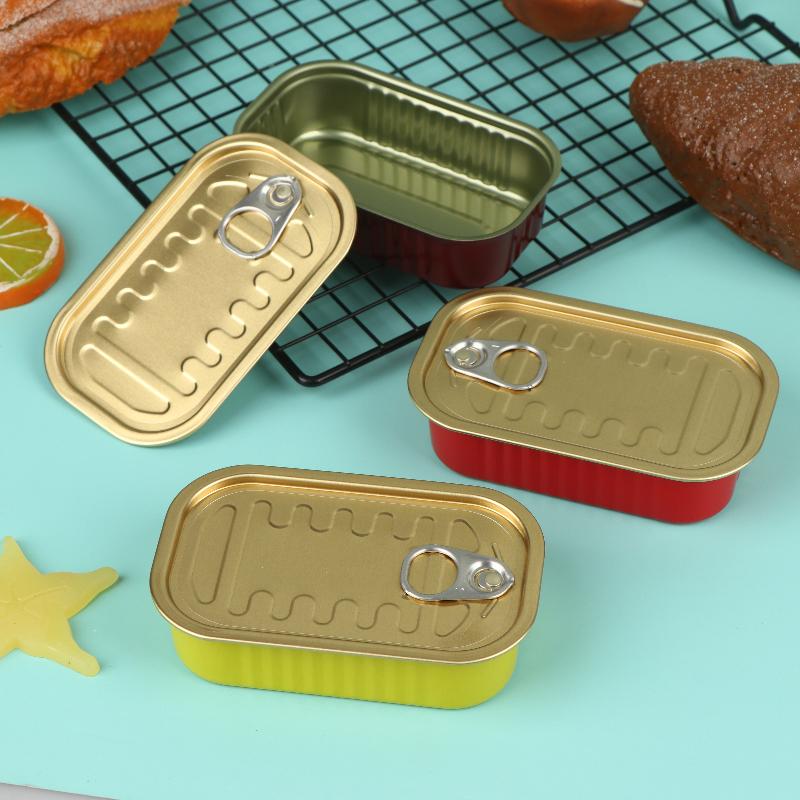 2Pcs 직사각형 미니 밀봉 금속 주석 보관 상자, 당 - Food Storage Lid 리뷰 및 가격