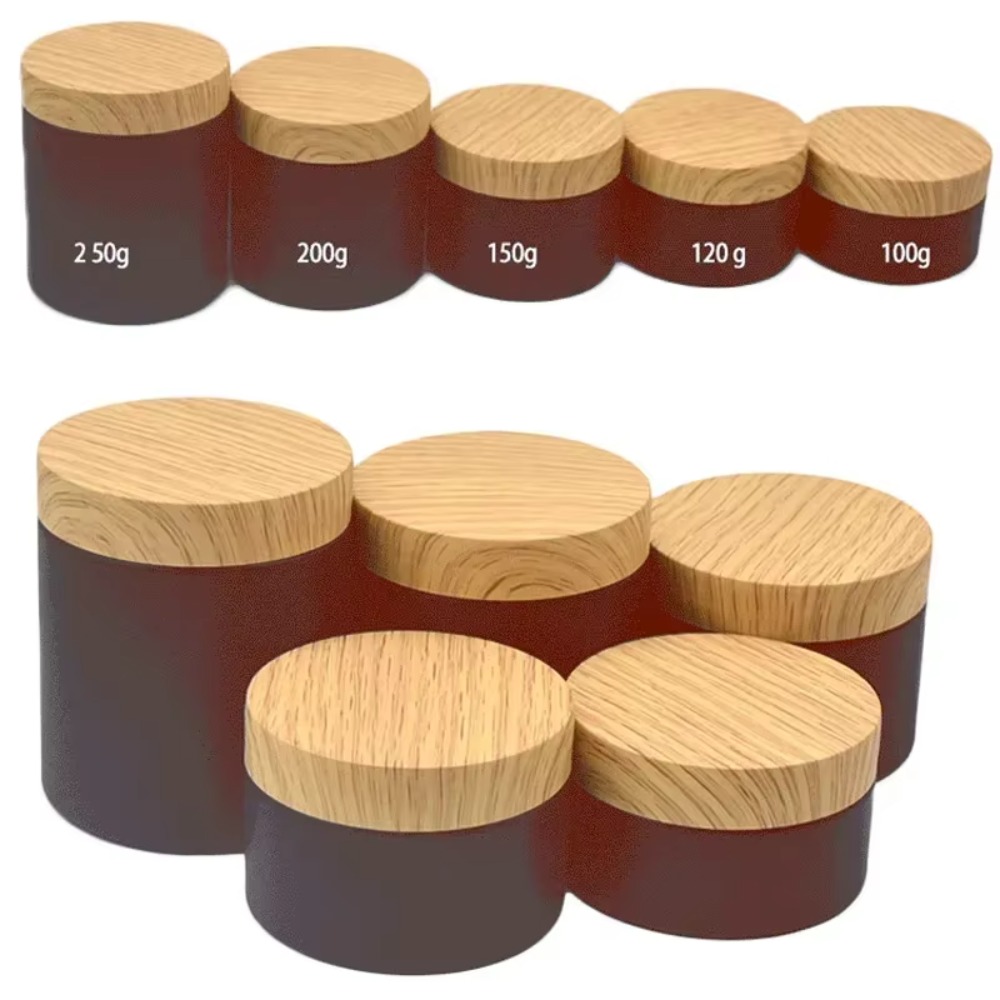 30개입 PET 빈 플라스틱 용기 100/120/150 - Food Storage Jars With Wooden Lids 리뷰 및 가격