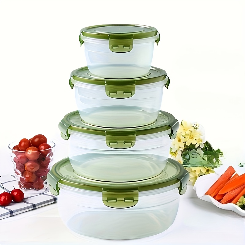 플라스틱 식품 보관 용기 4개, 도시락, 식당, 캠핑, - Food Storage Method 리뷰 및 가격