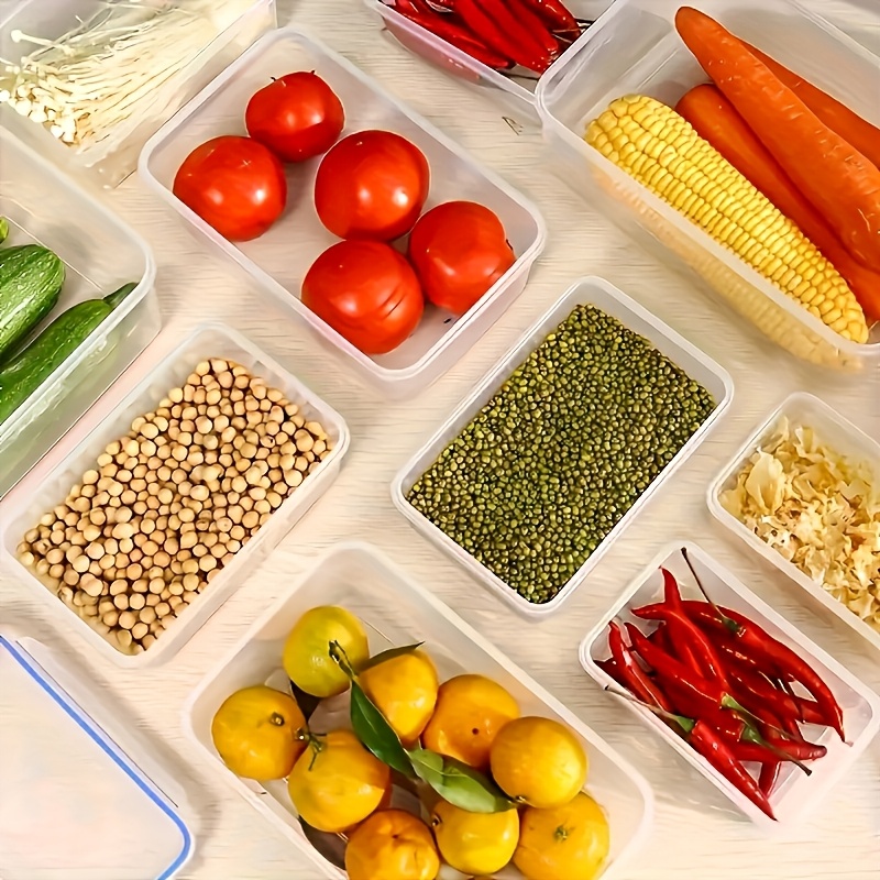 8Pcs 용기 4개 뚜껑 4개 세트 주방 밀폐용기 플라 - Food Storage Quart 리뷰 및 가격