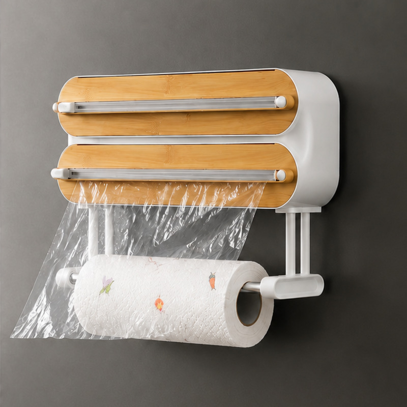 자석식 식품 포장지 디스펜서 커터 랩 필름 호일 정리함 - Food Storage Quart 리뷰 및 가격