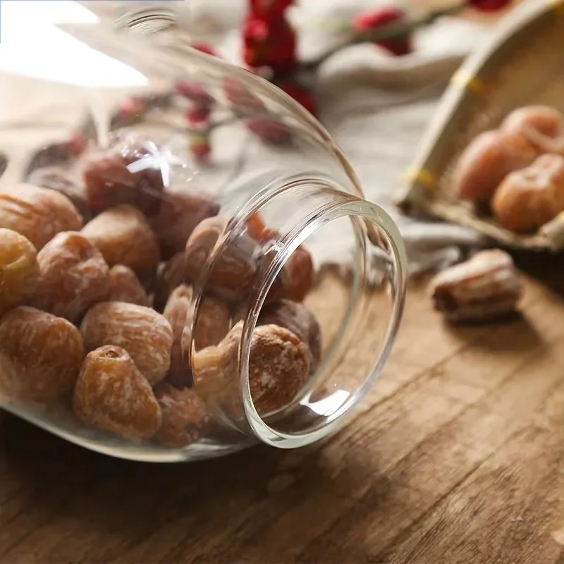대형 밀폐 식품 보관 항아리 주방 용기, 나무 뚜껑 향 - Food Storage Glass Containers Large 리뷰 및 가격