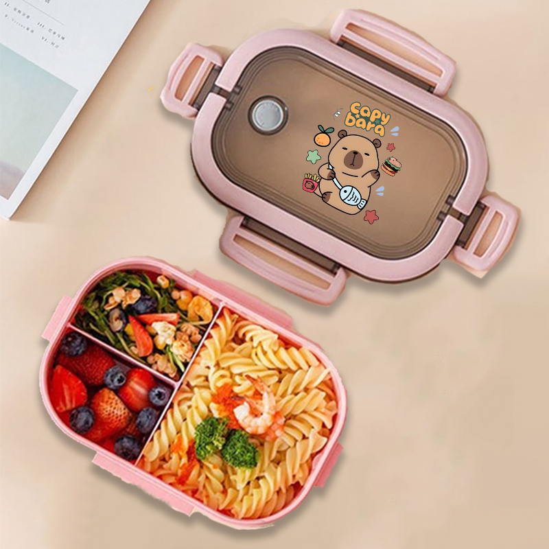 Capybara 도시락 상자 애니메이션 동물 인쇄 식품 - Food Storage Method 리뷰 및 가격