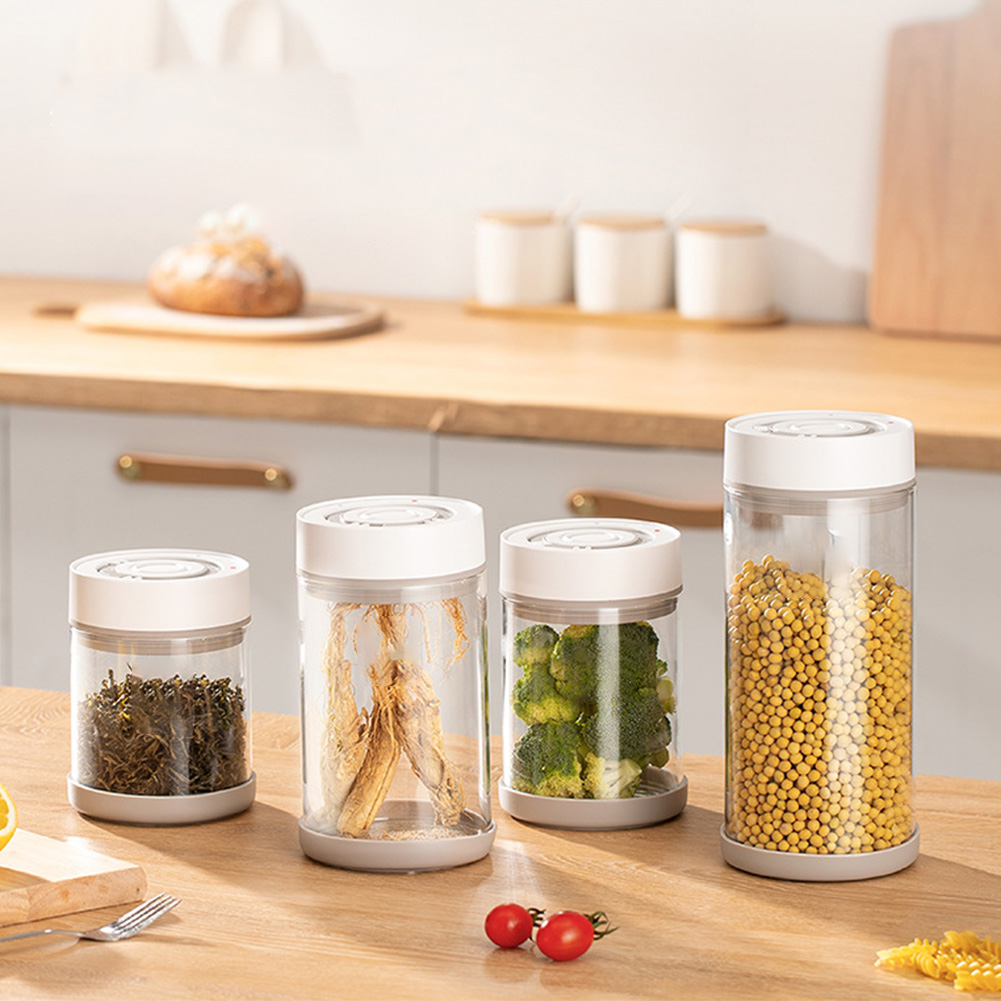 주방 습기 방지 유리 커피콩 항아리 자동 지능형 진공  - Food Storage Set Glass 리뷰 및 가격