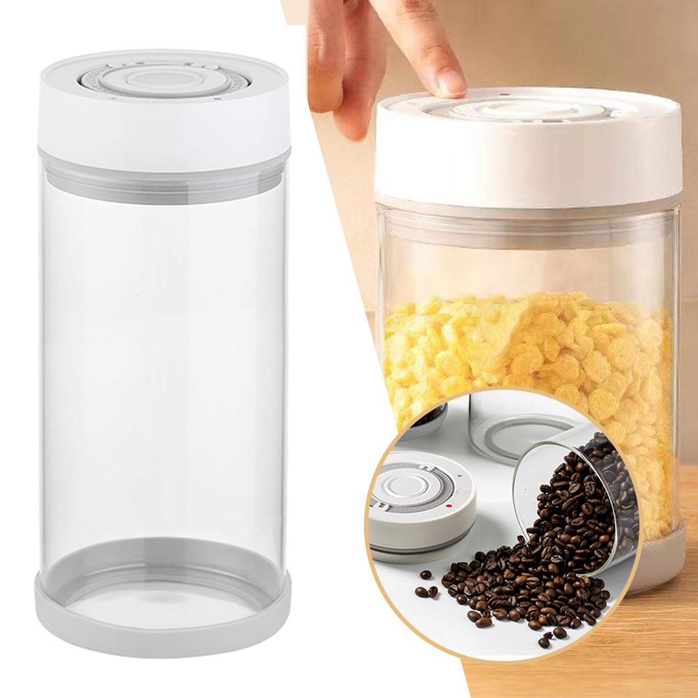 주방 습기 방지 유리 커피콩 항아리 자동 지능형 진공  - Food Storage Set Glass 리뷰 및 가격