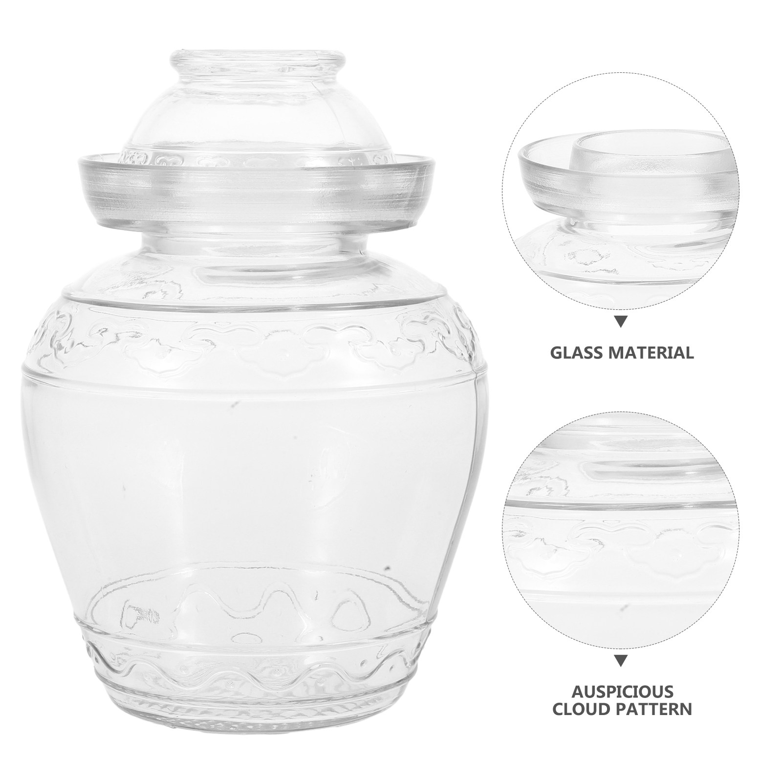 대용량 유리 피클병 식품 등급 붕규산염 밀폐 저장 용기 - Food Storage Glass Containers Large 리뷰 및 가격