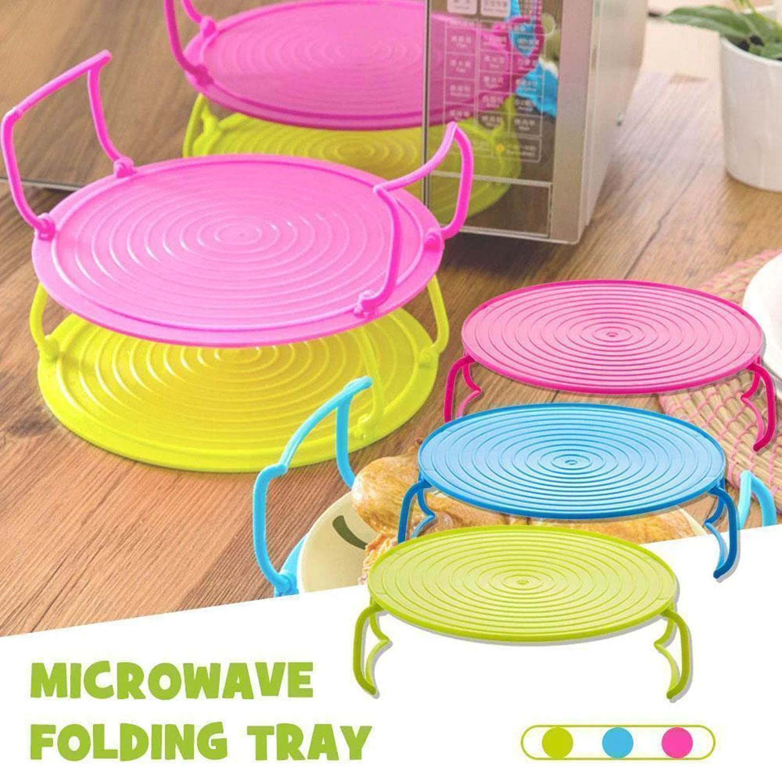 다기능 절연 가열 트레이 랙 플라스틱 주방 가제 전자  - Food Storage Rack For Kitchen 리뷰 및 가격