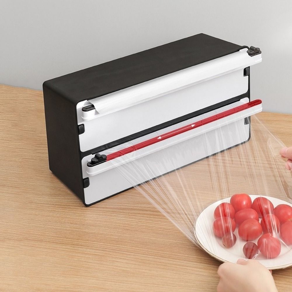 2 in 1 식품 필름 디스펜서 커터 리필 가능 플라스 - Food Storage Food Safety 리뷰 및 가격