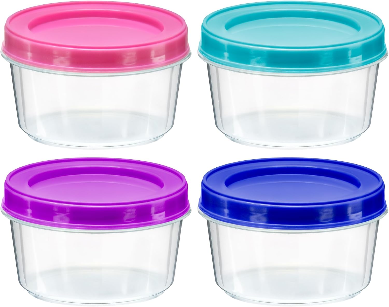 4팩 - 7온스 플라스틱 식품 보관 용기(스크류 뚜껑  - Food Storage Jars With Wooden Lids 리뷰 및 가격