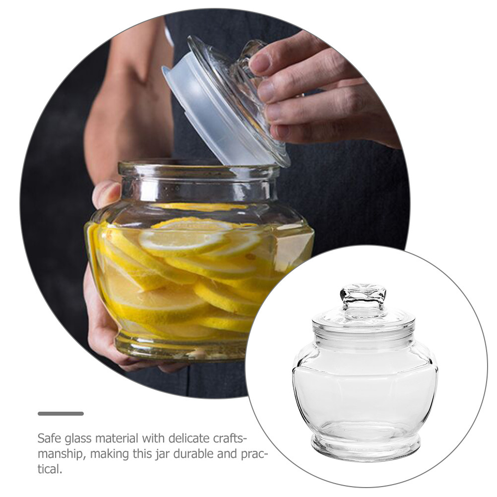 대용량 밀폐 유리 저장 용기, 피클, 시리얼, 곡물 보 - Food Storage Glass Containers Large 리뷰 및 가격