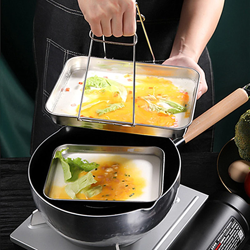 주방용 직사각형 스테인리스 스틸 음식 보관 서빙 트레이 - Food Storage Restaurant 리뷰 및 가격